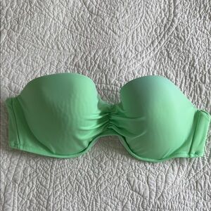 Victoria's Secret Mint Green Bikini Top Large
